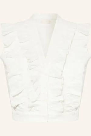 Liu Jo Cropped-Blusentop Mit Pailletten