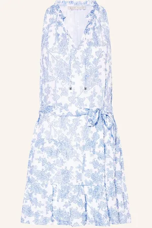 Heidi Klein Strandkleid Playa Paraiso Mit Rüschen blau