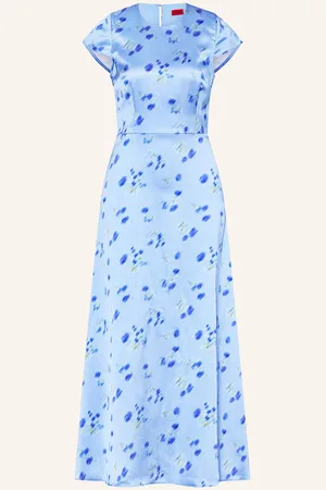 HUGO BOSS Kleid Kamela blau