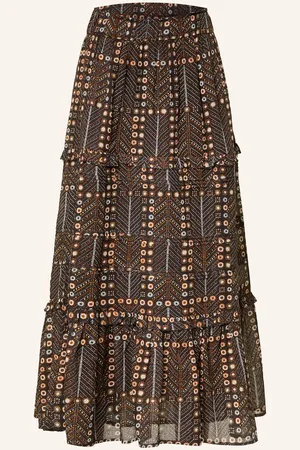 Marant Etoile Rock Diya Mit Rüschen schwarz