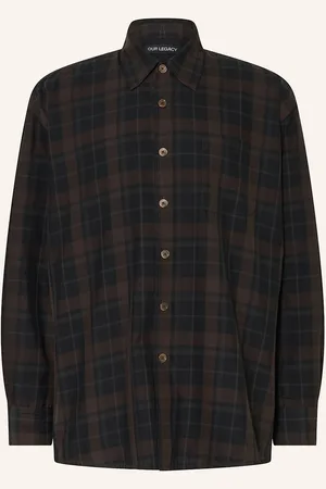 OUR LEGACY Hemd Oversize Fit schwarz