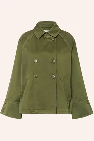 IQ Studio Trench-Jacke gruen