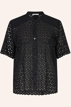 Patrizia Pepe Bluse Aus Lochspitze