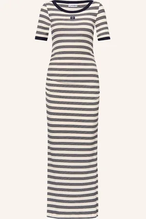 Ganni Kleid Mit 3/4-Arm blau