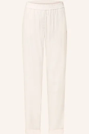 Marc Cain Hose Rhodos Mit Leinen beige