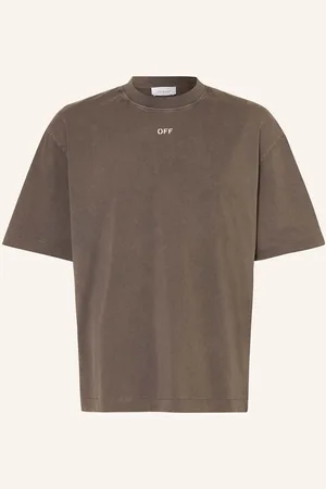 OFF-WHITE T-Shirt Martyrdom braun