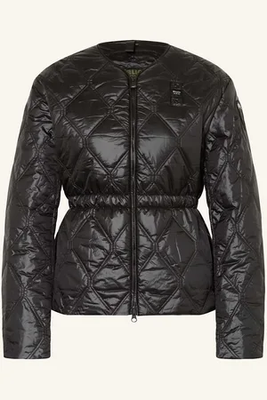 Blauer Steppjacke Taft