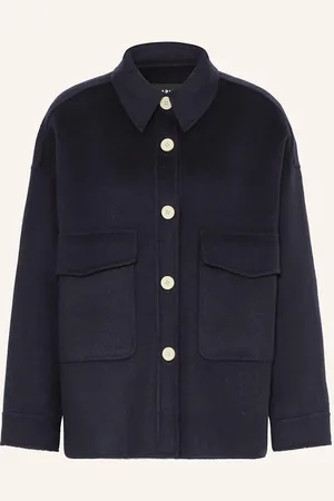 arma leder Overjacket Kaylee blau