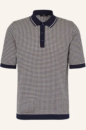 Cinque Strick-Poloshirt Ciflavin blau