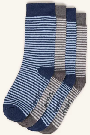 Ewers 4er-Pack Socken blau