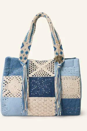 ANOKHI Shopper Large blau