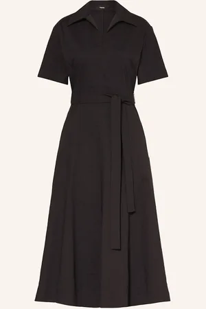 THEORY Kleid Mit Leinen