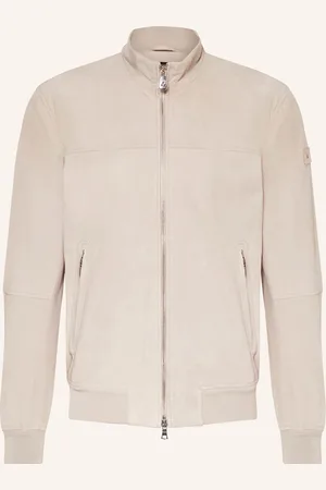 Peuterey Lederjacke Sands beige