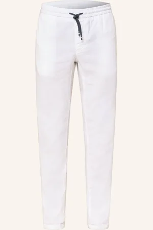 Masons Hose Im Jogging Stil Extra Slim Fit Mit Leinen