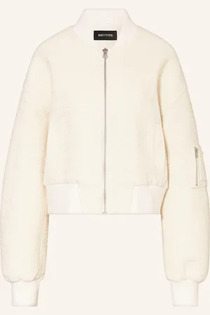 Meotine Tweed-Blouson Kian weiss