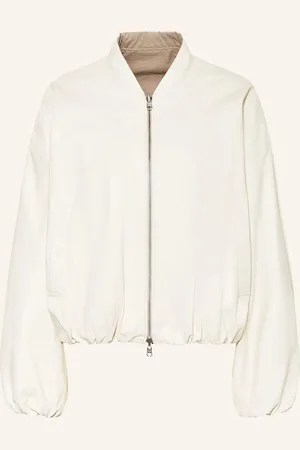 arma leder Lederblouson Zum Wenden weiss
