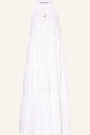 Heidi Klein Strandkleid White Bay Aus Leinen
