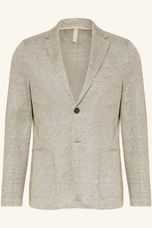 Harris Wharf London Sakko Slim Fit Mit Leinen beige