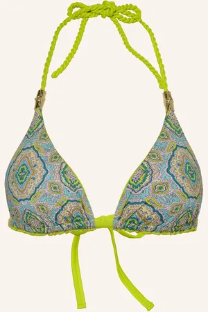 Heidi Klein Triangel-Bikini-Top Hacienda Zum Wenden gelb