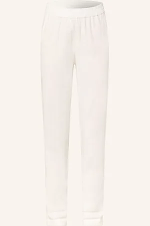 Marc Cain Hose Rhodos Mit Leinen weiss