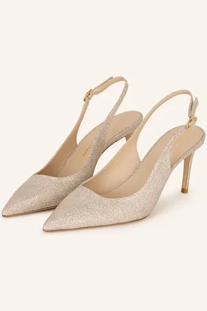 Stuart Weitzman Slingpumps Stuart Power Mit Schmucksteinbesatz