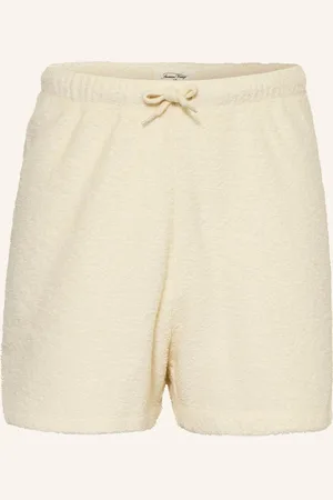 American Vintage Frottee-Shorts weiss