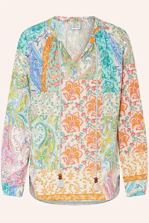 Emily van den Bergh Blusenshirt blau