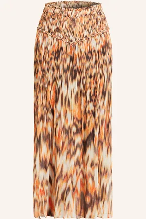 Isabel Marant Seidenrock Rolande orange