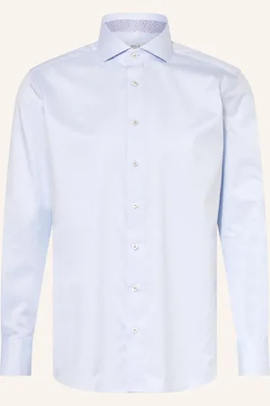 1863 BY ETERNA Hemd Modern Fit blau