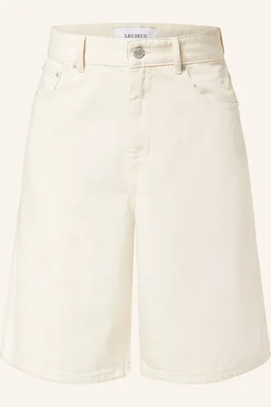 Les Deux Jeansshorts Ryder weiss