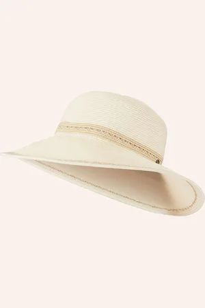 Loevenich Hut Mit Spitze beige
