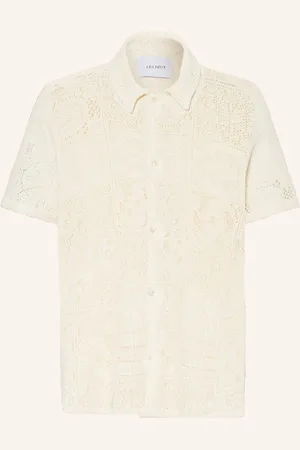 Les Deux Kurzarm-Hemd Hector Regular Fit weiss