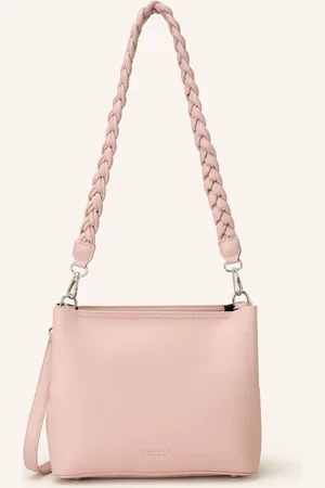 Seidenfelt Hobo-Bag rosa