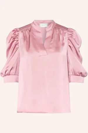 Neo Noir Blusenshirt Roella Aus Satin rosa