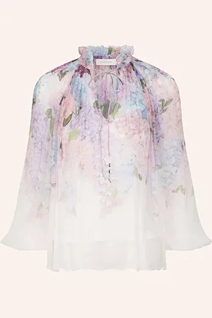 ZIMMERMANN Bluse Dawning lila