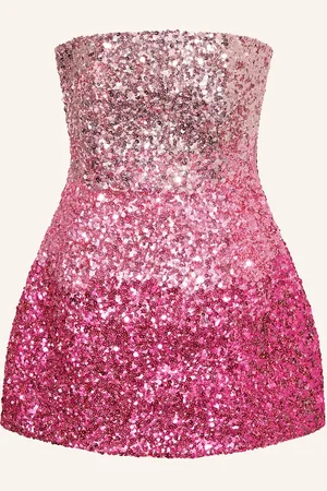 Retrofete Retrofête Cocktailkleid Tancy Mit Pailletten rosa