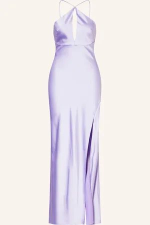 Patrizia Pepe Abendkleid Aus Satin lila