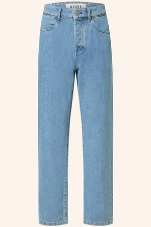 Rohe Róhe Jeans Straight Fit blau