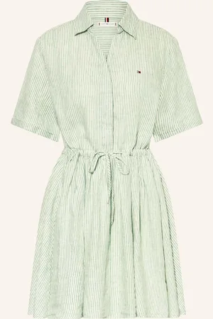 Tommy Hilfiger Leinenkleid gruen
