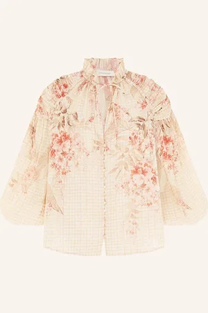 ZIMMERMANN Bluse Illuminate orange