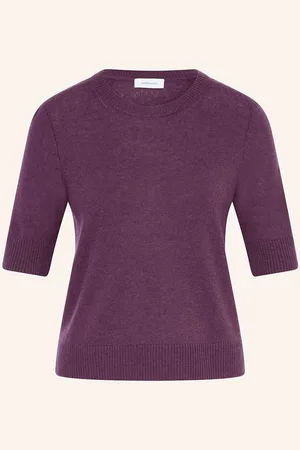 DARLING HARBOUR Strickshirt Mit Cashmere rosa