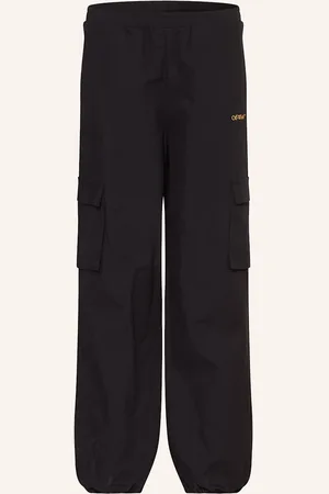 OFF-WHITE Cargohose Bookish Diag schwarz