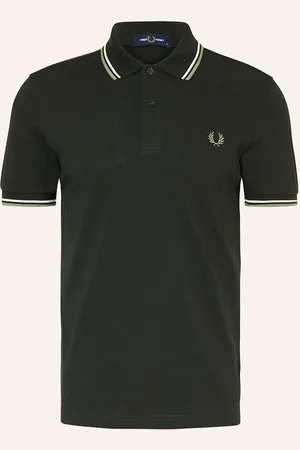 Fred Perry Piqué-Poloshirt gruen