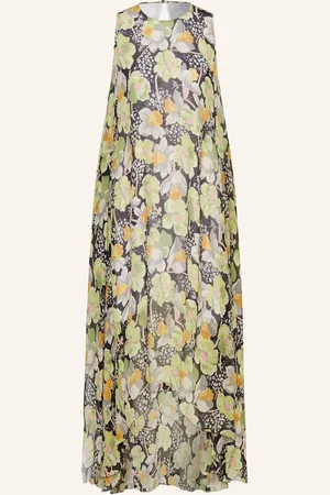 Loewe Kleid Aus Seide gruen