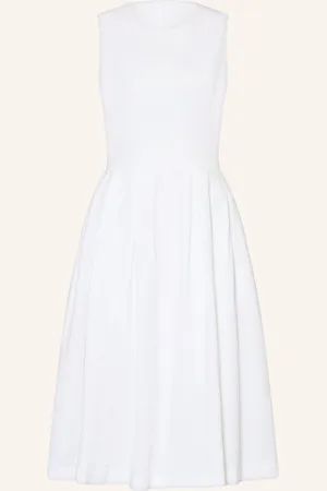 Oui Leinenkleid