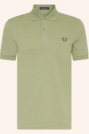 Fred Perry Piqué-Poloshirt gruen