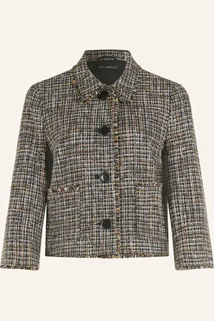 Betty Barclay Tweed-Jacke Mit 3/4-Arm Und Glitzergarn schwarz