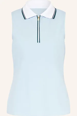 Varley Funktions-Poloshirt Fritton blau