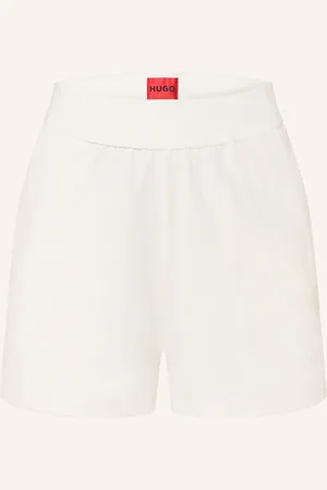 HUGO BOSS Lounge-Shorts Shuffle weiss
