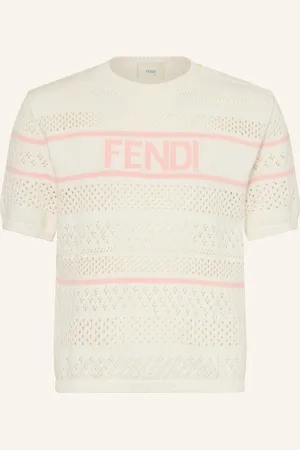 Fendi Strickshirt weiss